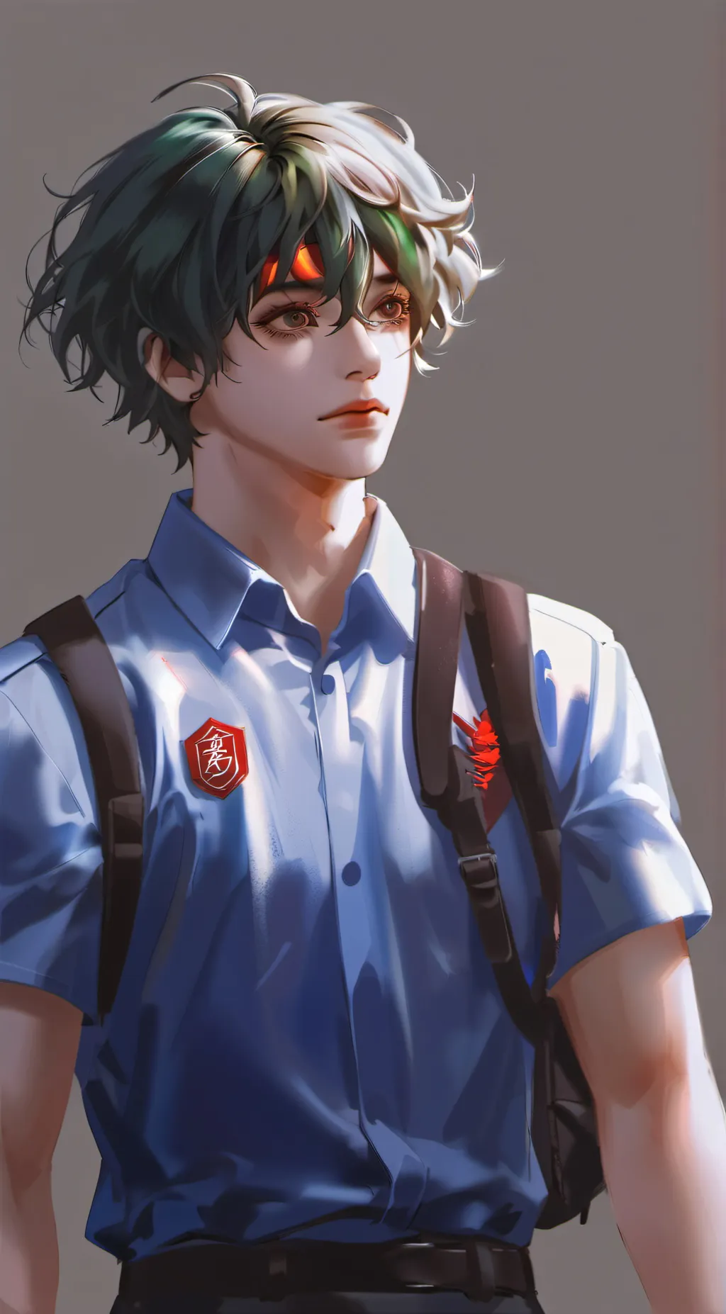 ai character: Deku background