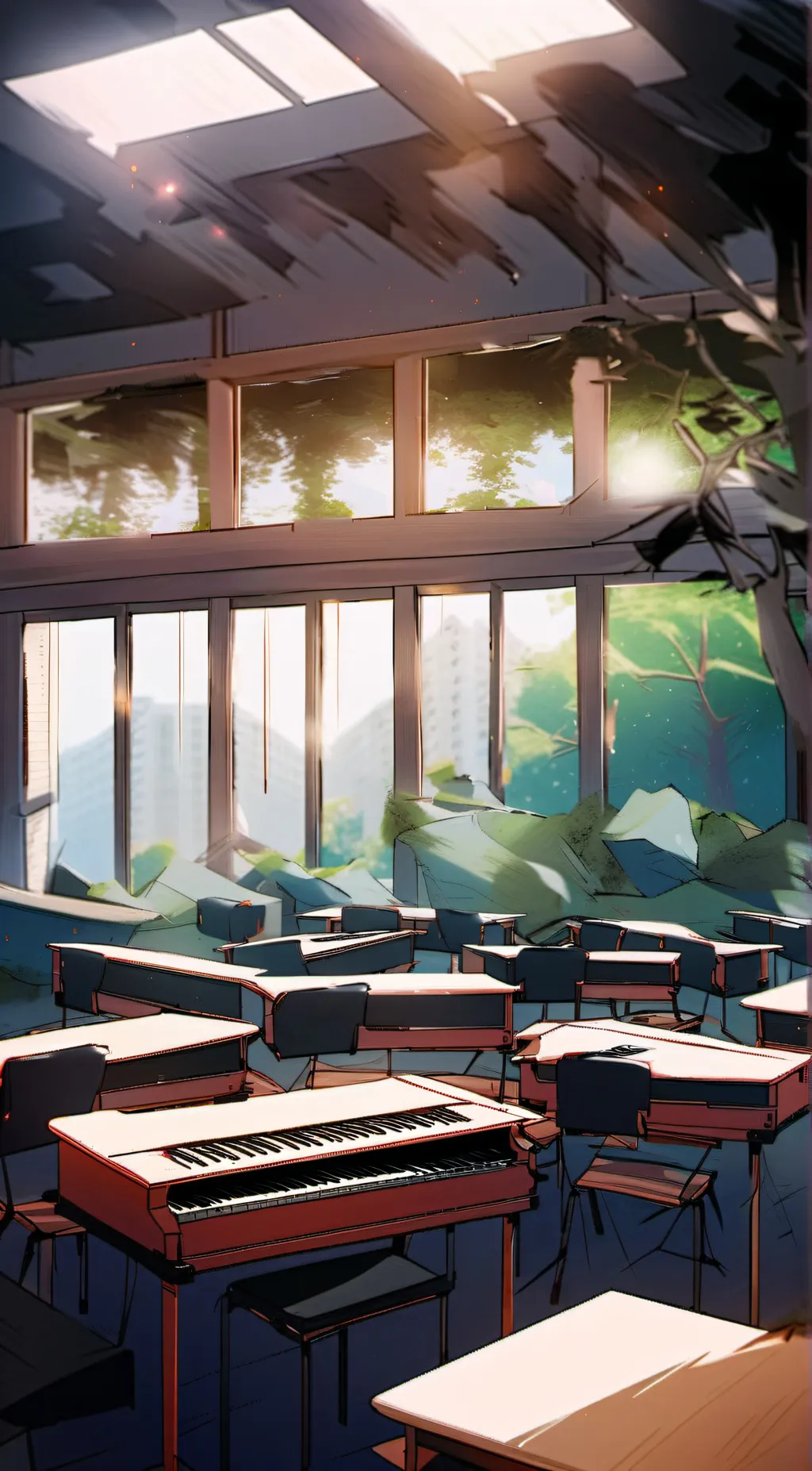 ai character: 🎶Mha, The song🎵 background