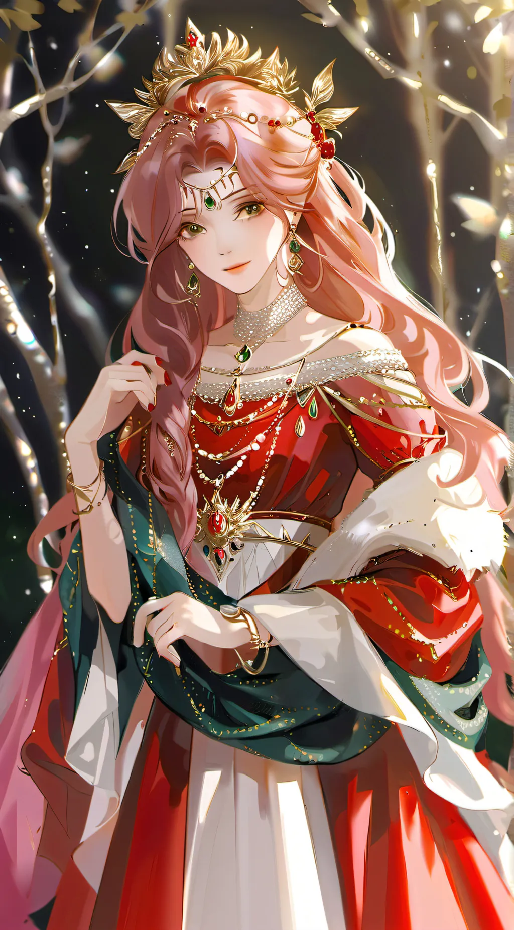 ai character: Princess Seraphina background