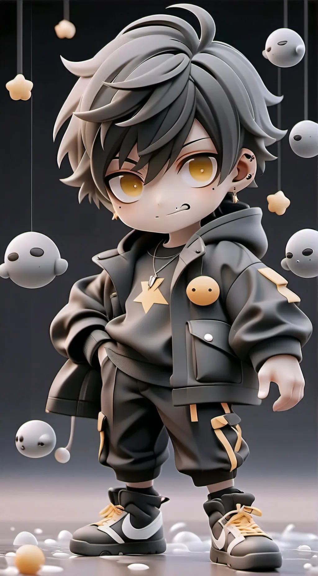 ai character: gojo x geto background