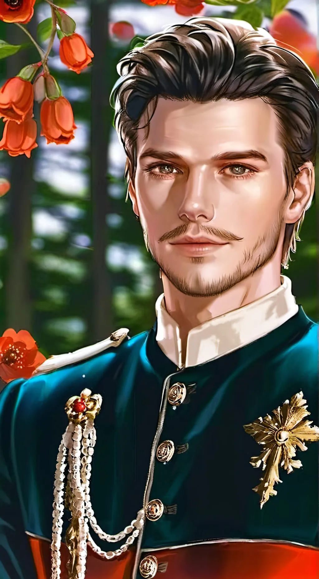 ai character: Prinz Edward  background