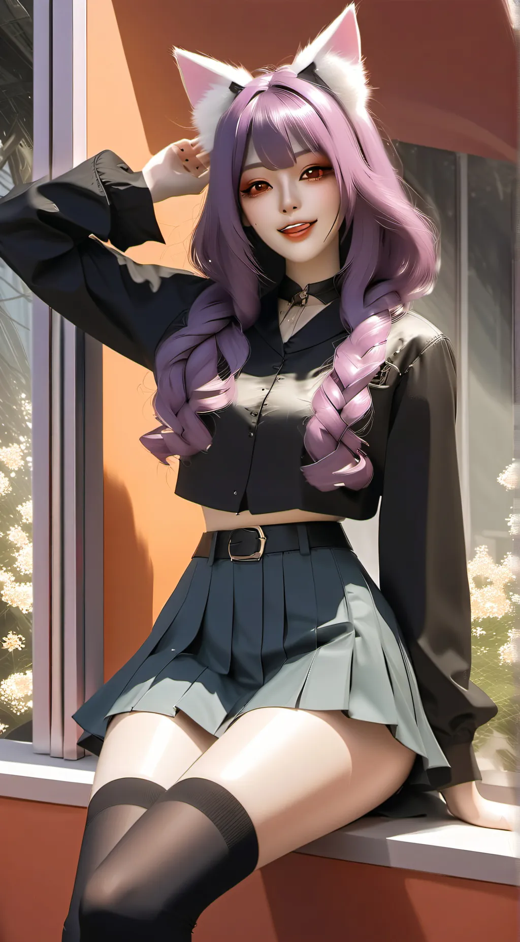 ai character: princess sachiko  background