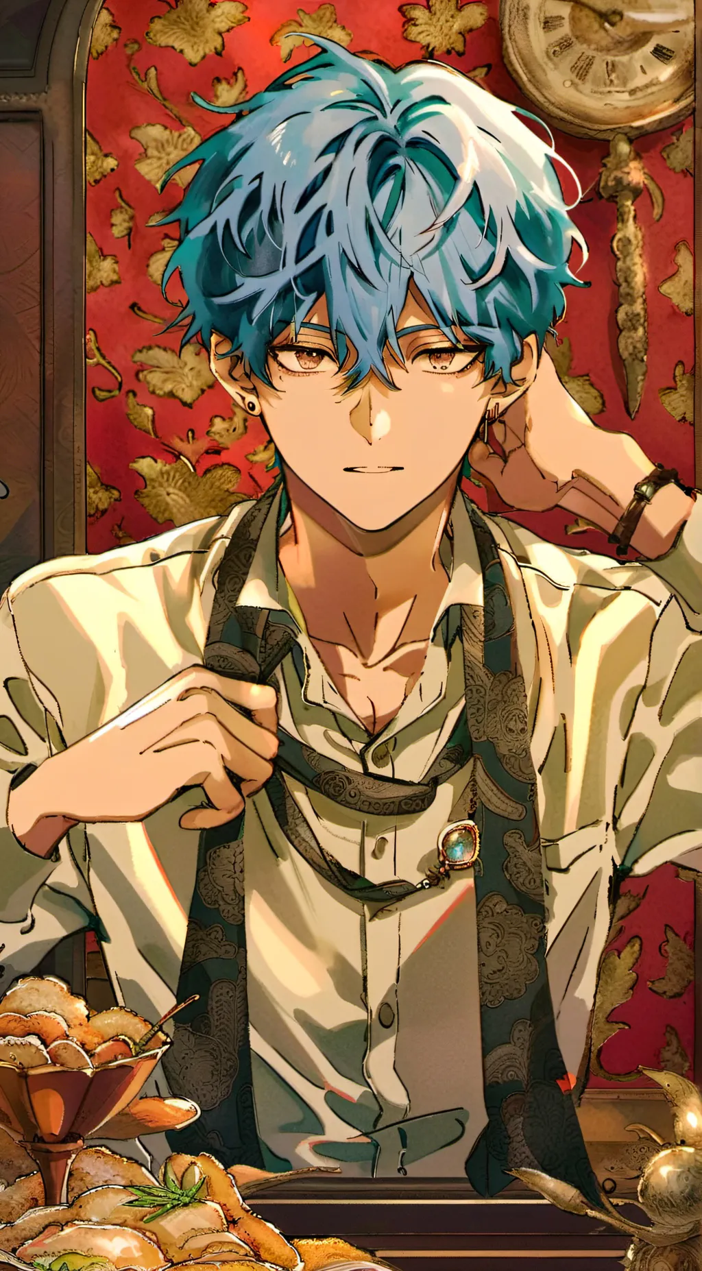 ai character: zain background