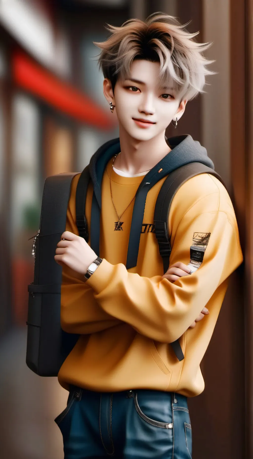 ai character: Lee Felix background