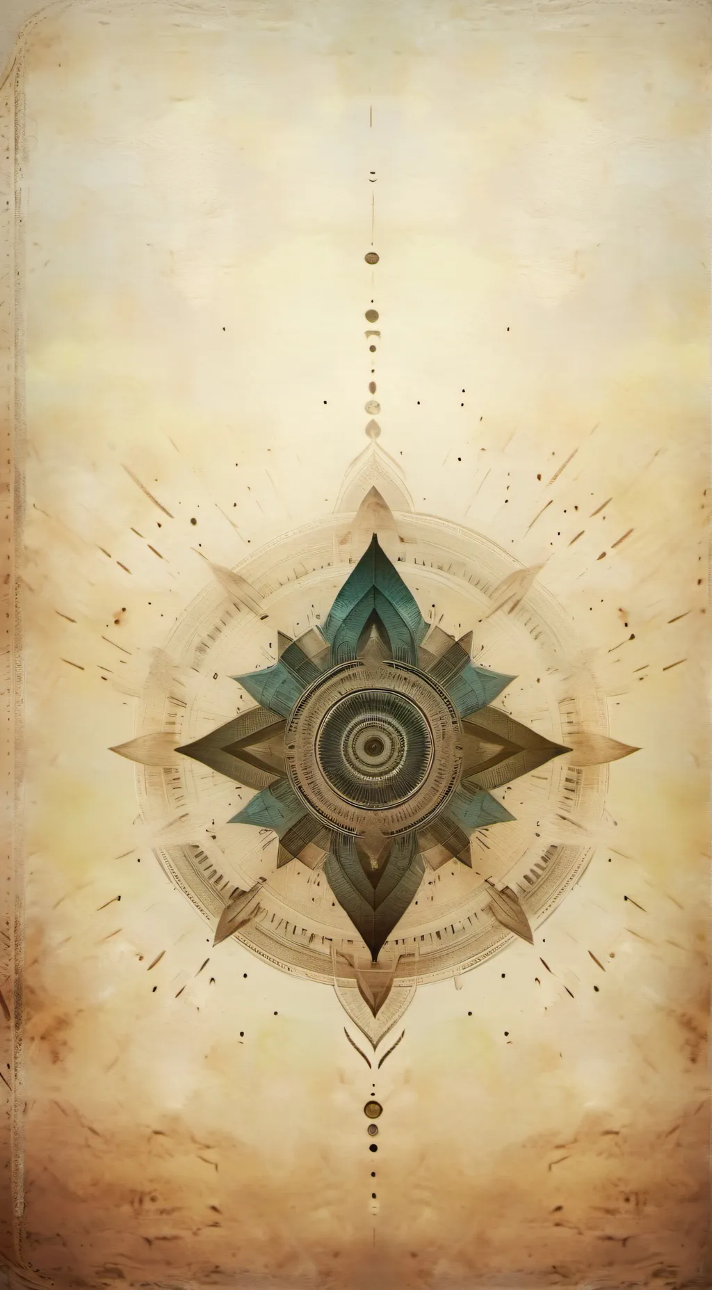 ai character: Paper background