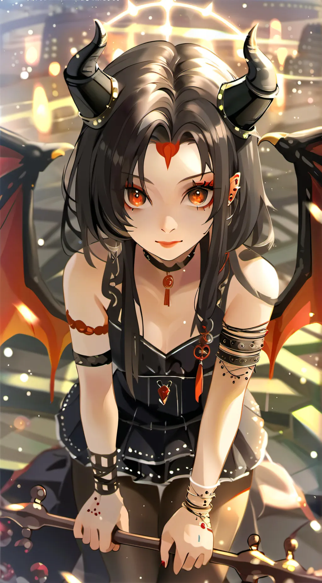 ai character: Suki  background