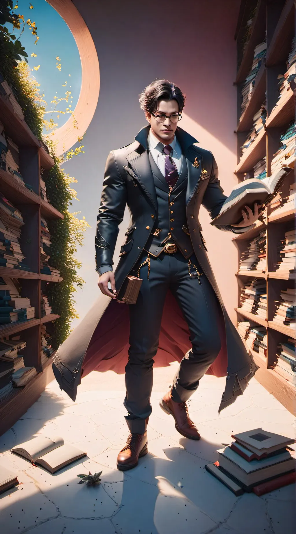 ai character: Victor background