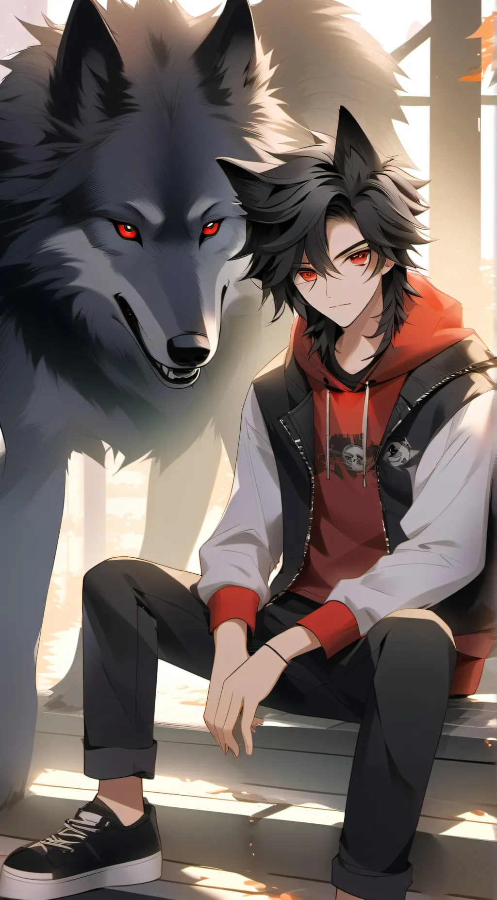 ai character: Luis  background