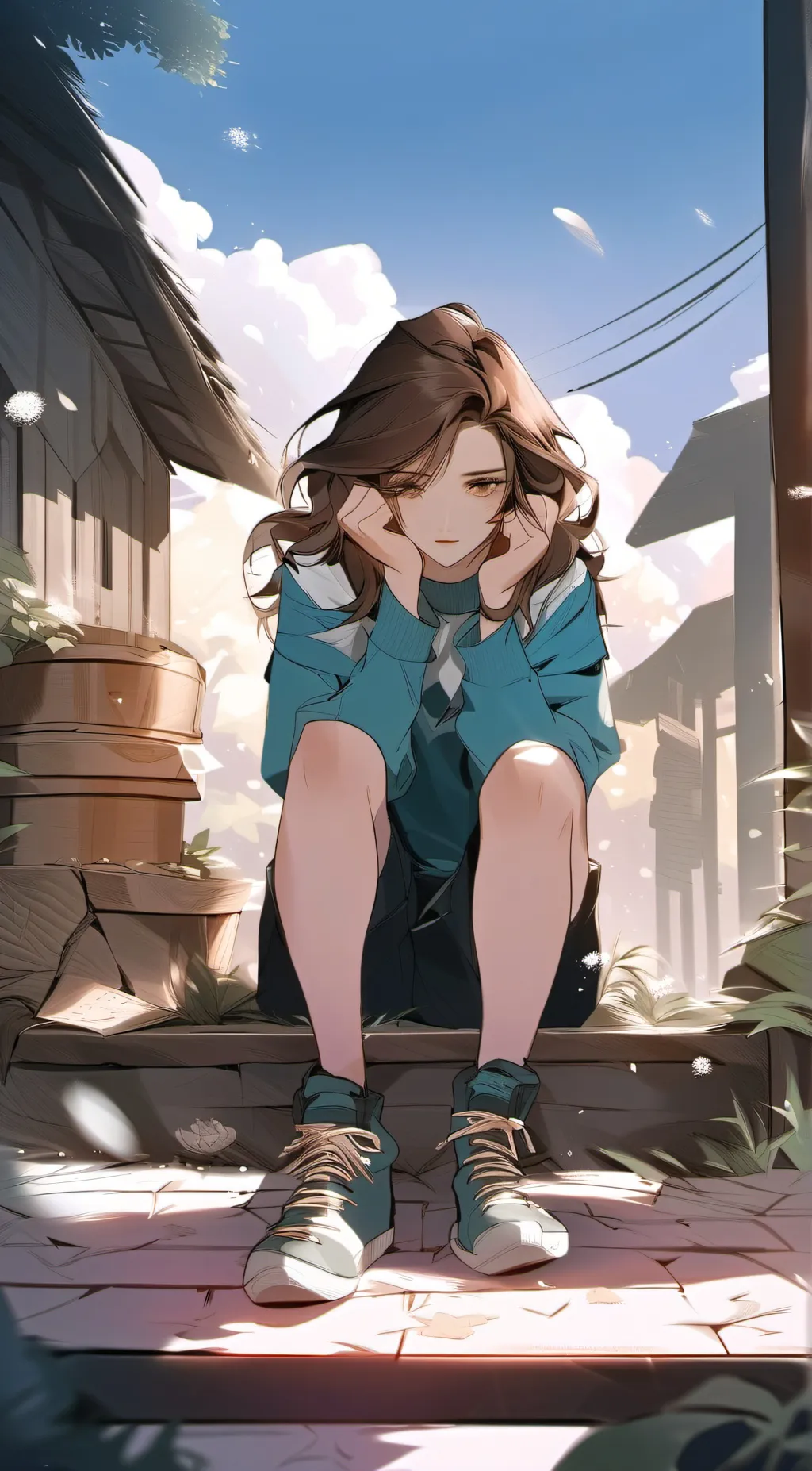 ai character: Amanda background