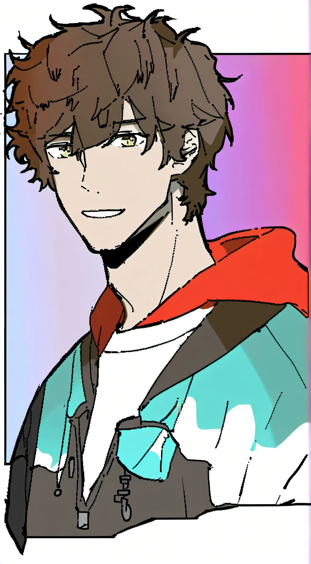 ai character: green 1 background