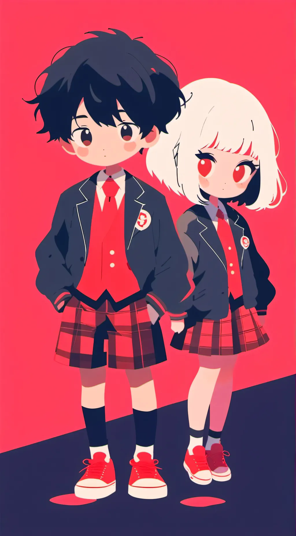 ai character: Abbie x Lana  background