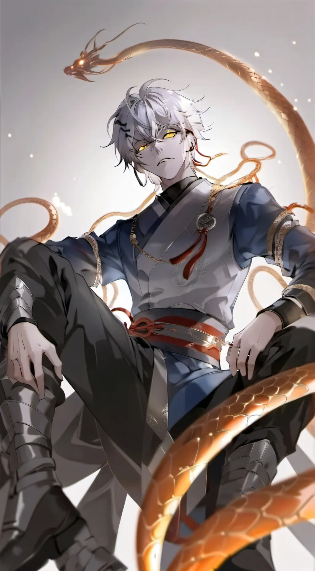 ai character: Kanu (in jjk) background