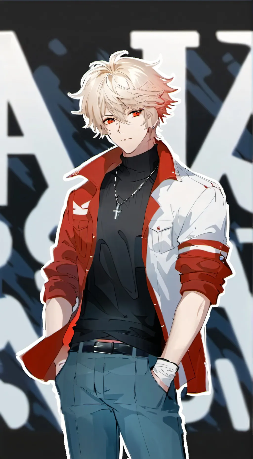 ai character: Bakugo background