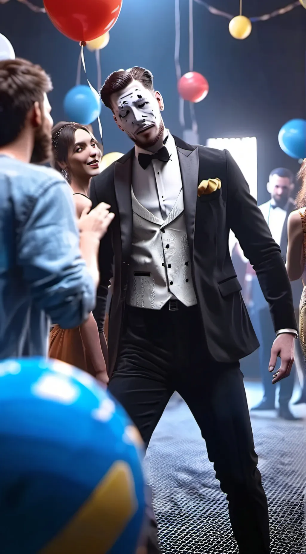 ai character: hh party background