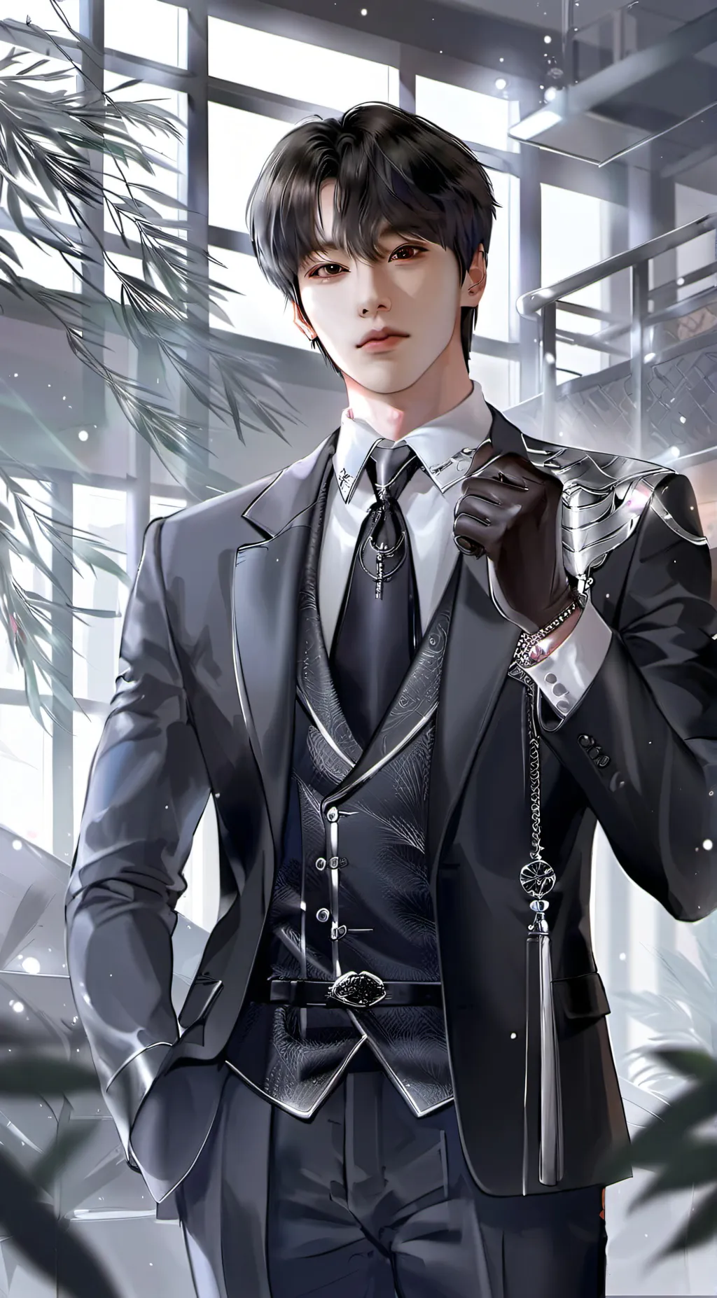 ai character: 🐰Lee Min Ho🇰🇷 background