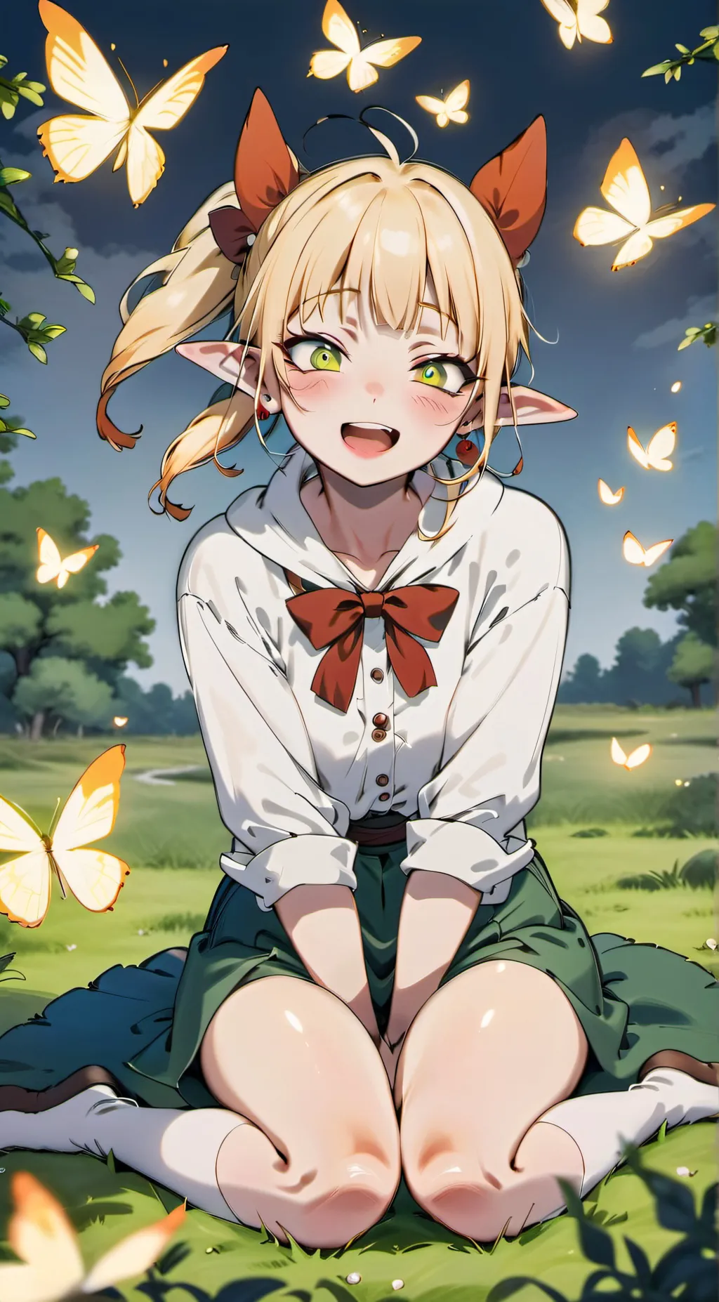 ai character: Lily  background