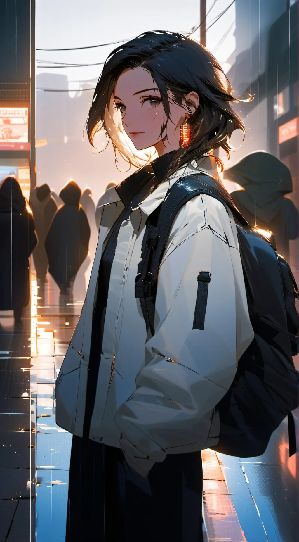 ai character: Høpê background