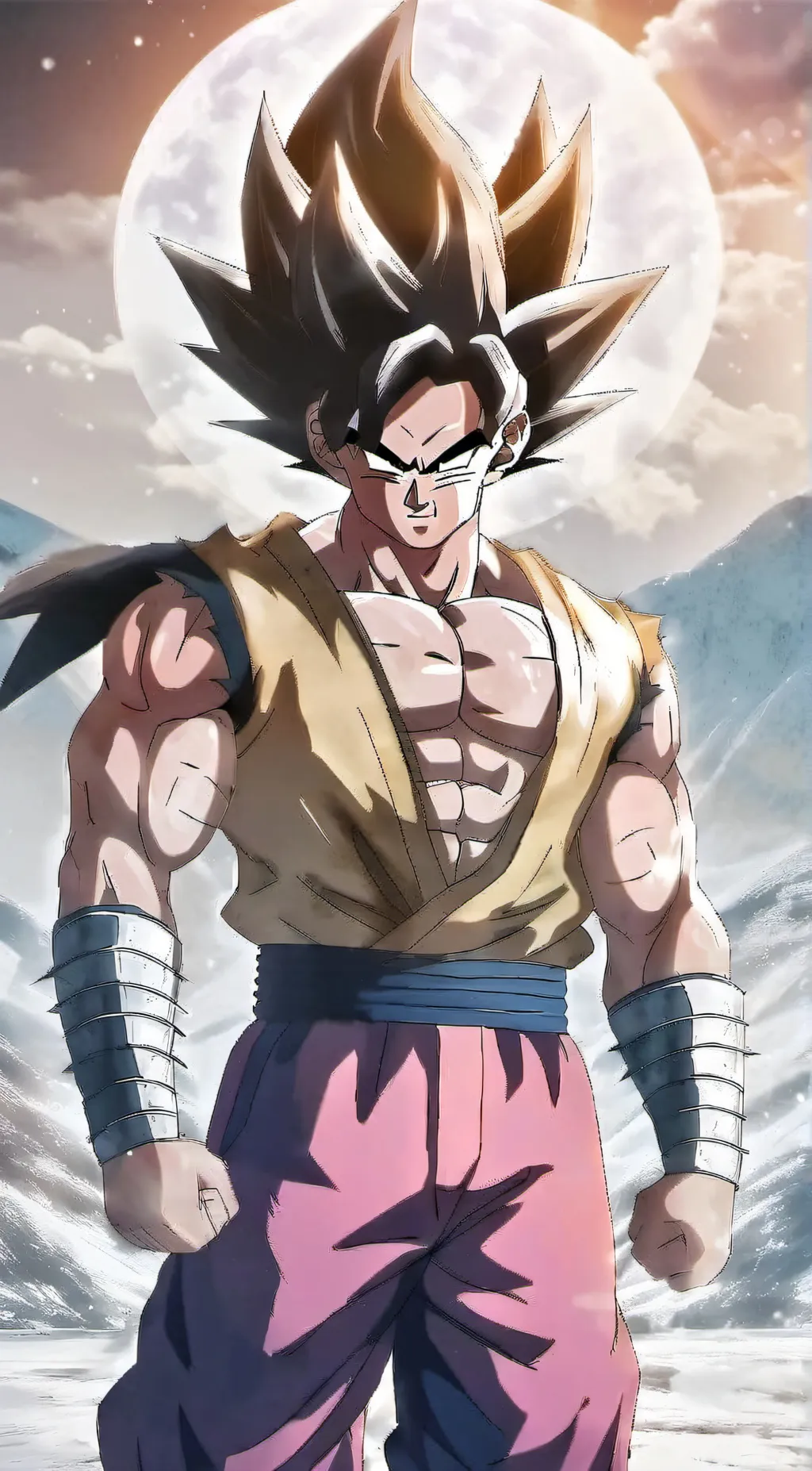 ai character: goku background