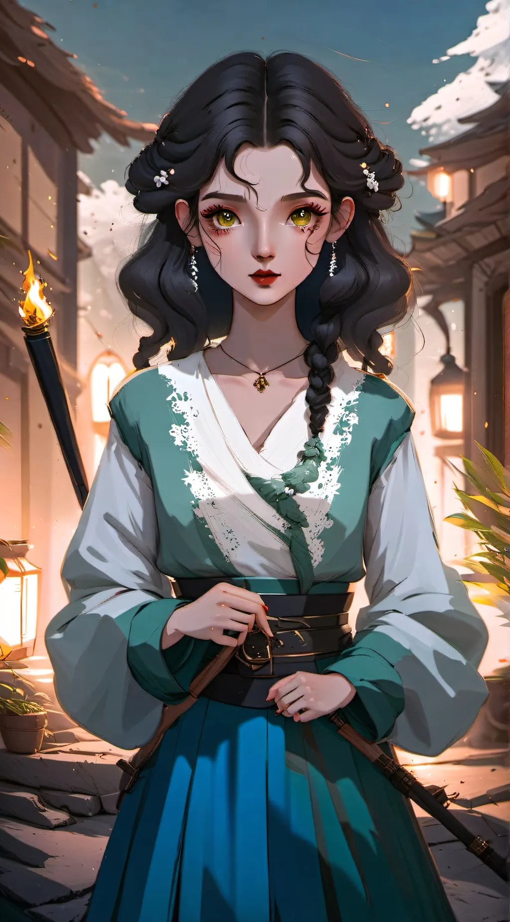 ai character: Micah Naomi background