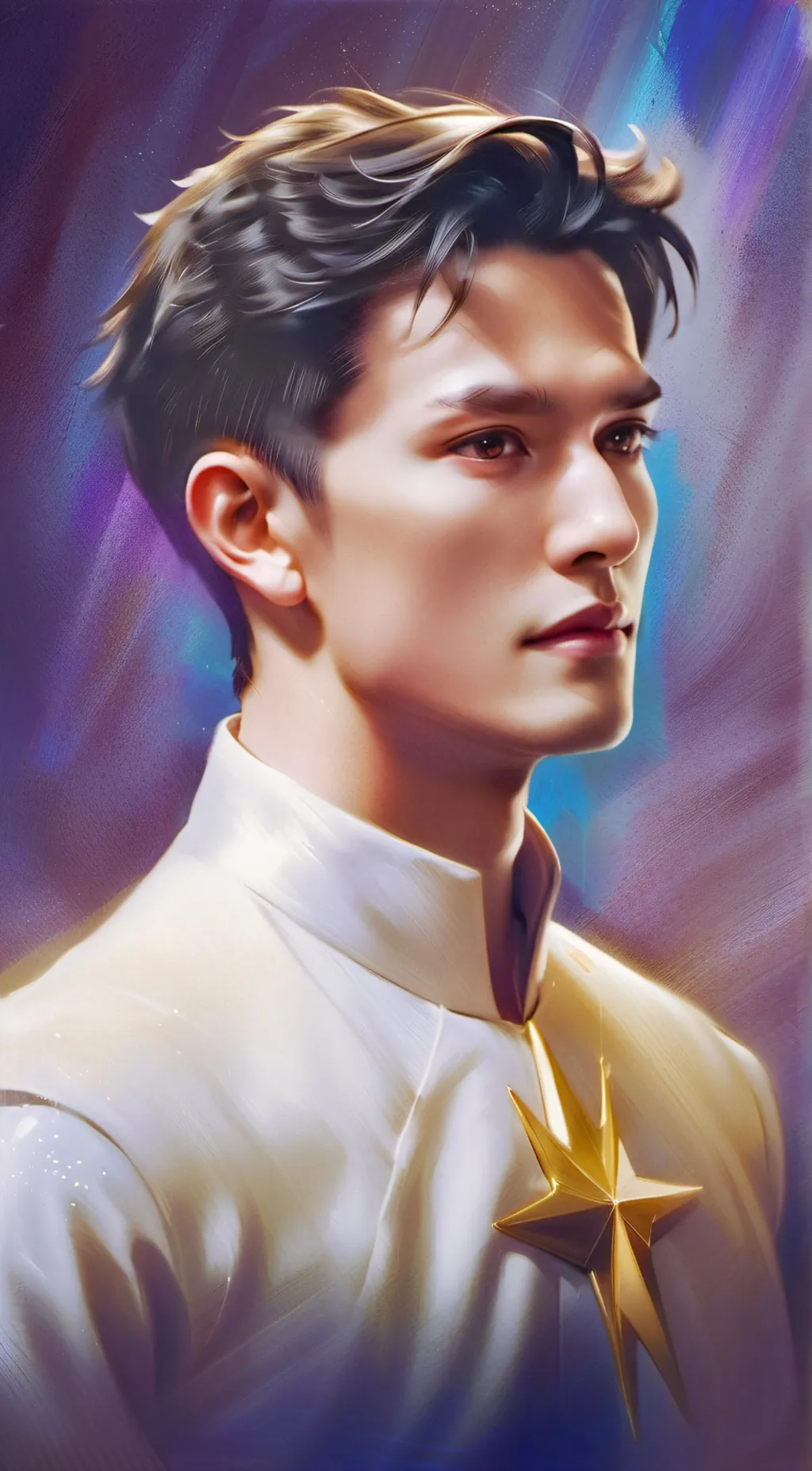 ai character: Project E60-01 background