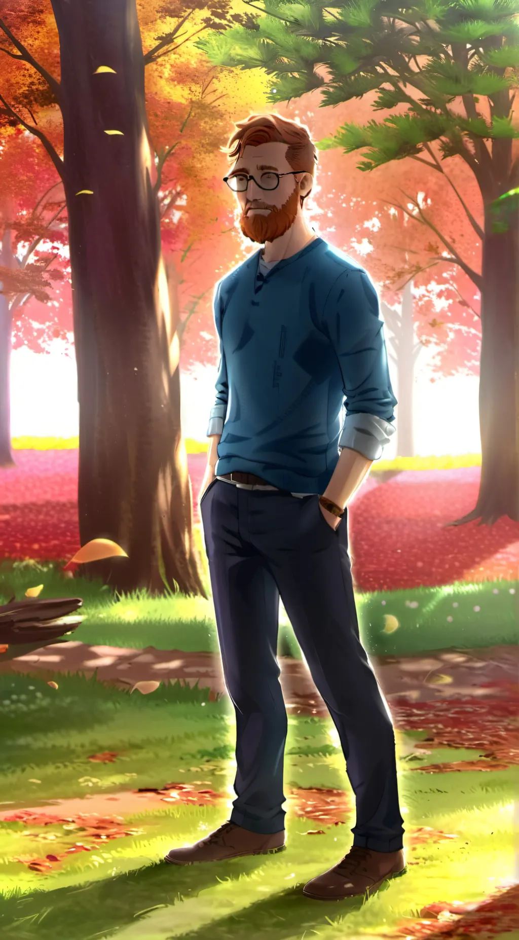 ai character: Lil bro background