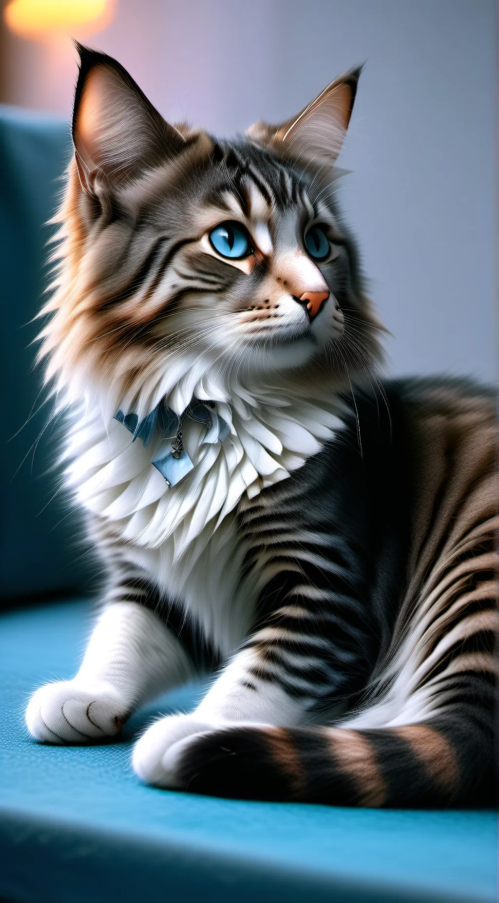 ai character:  curse cat alaster background