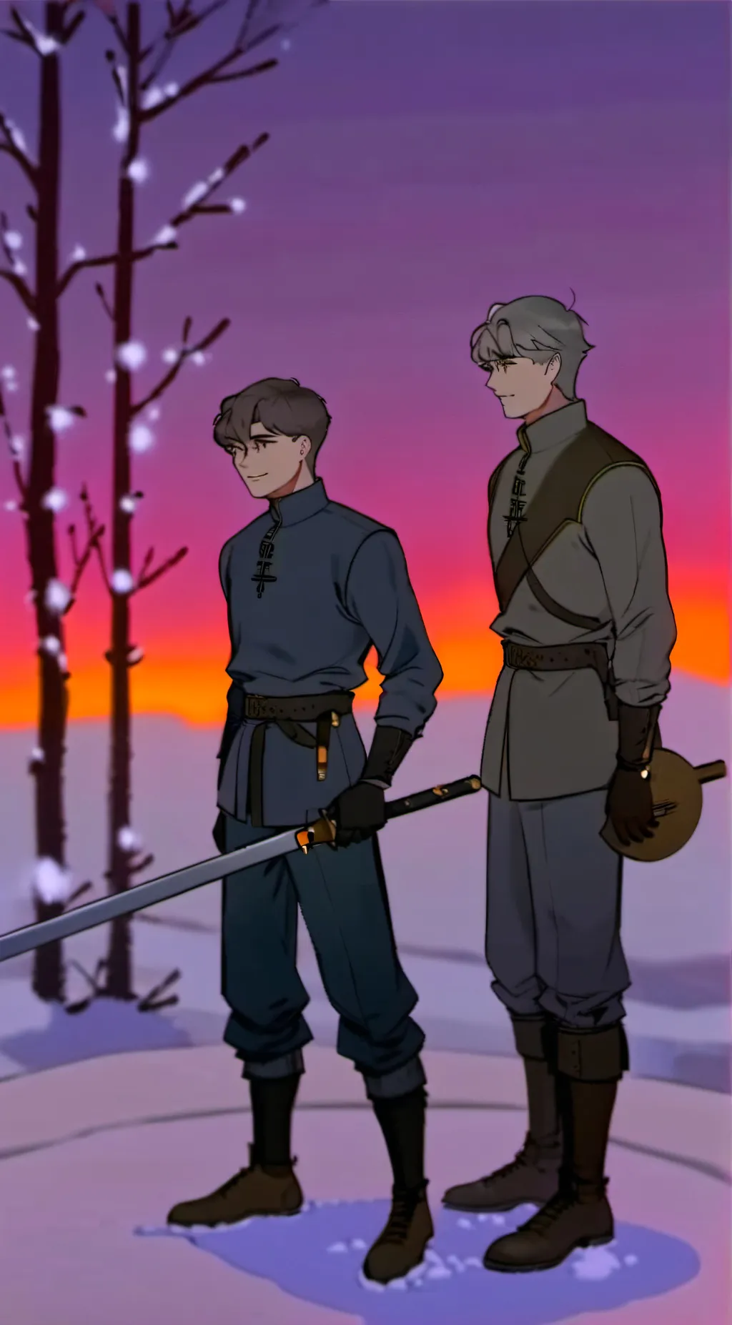 ai character: Stanley and kaz background