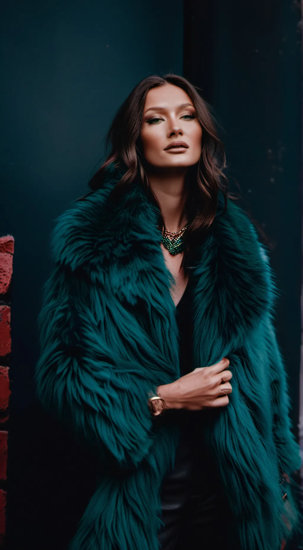 ai character: Leony background