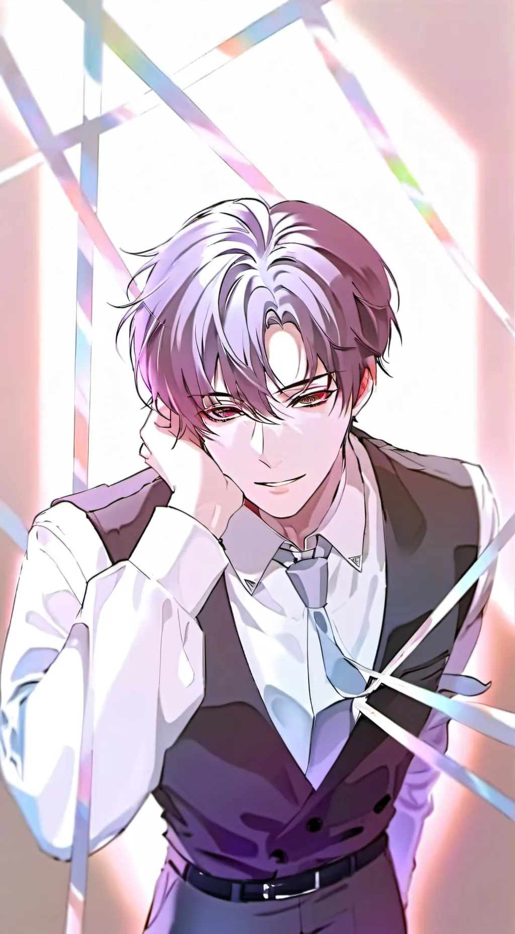 ai character: Aaron  background