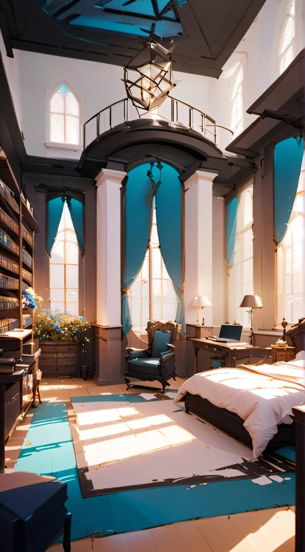 ai character: OPM IN UR ROOM background