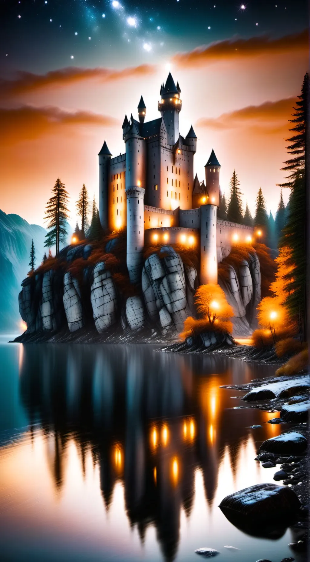 ai character: Hogwarts background