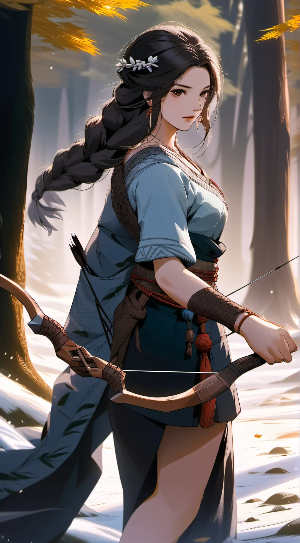 ai character: katniss everdean background