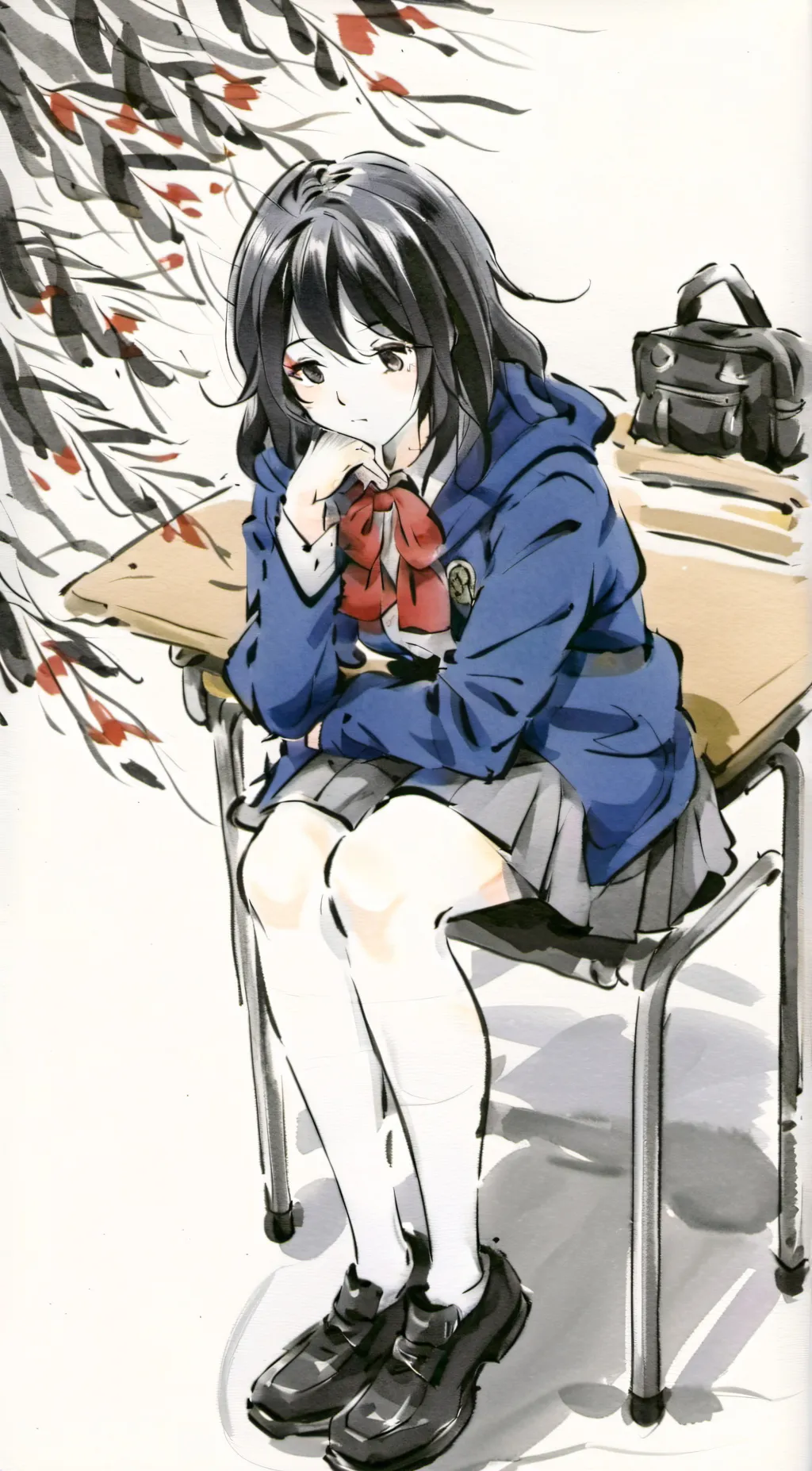 ai character: Josephine (oc) background