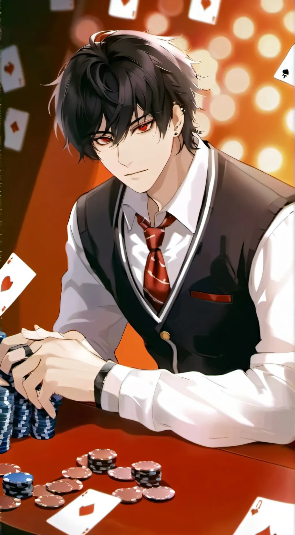 ai character: Aaron background