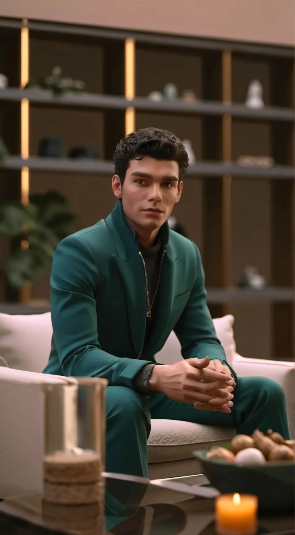 ai character: Q background