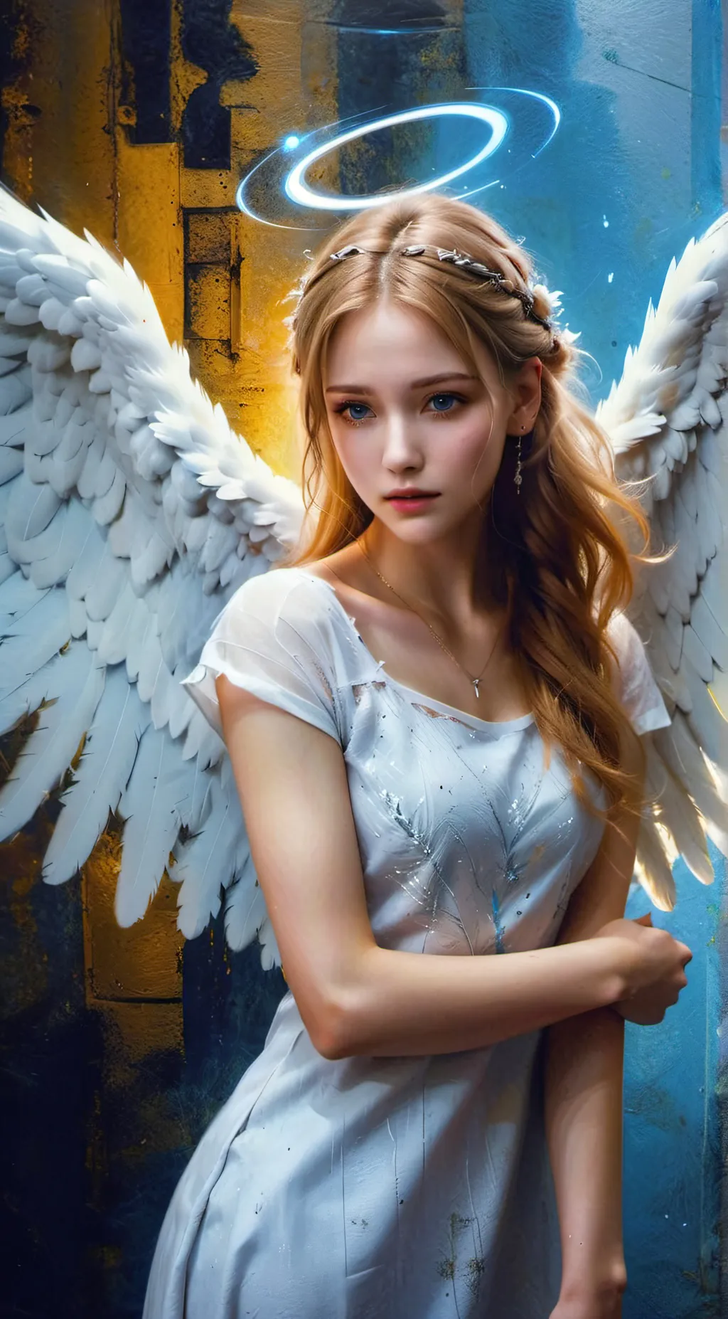 ai character: evangelina background