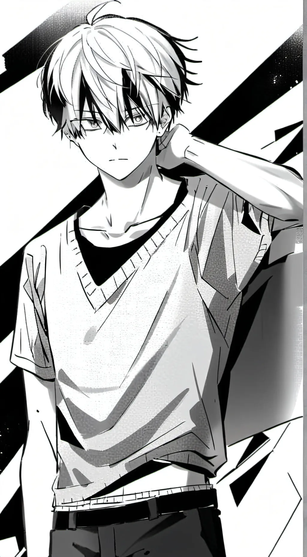 ai character: Todoroki  background