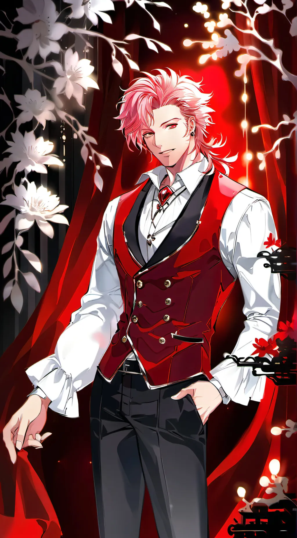 ai character: ⚫️Renni Renzo🔴 background