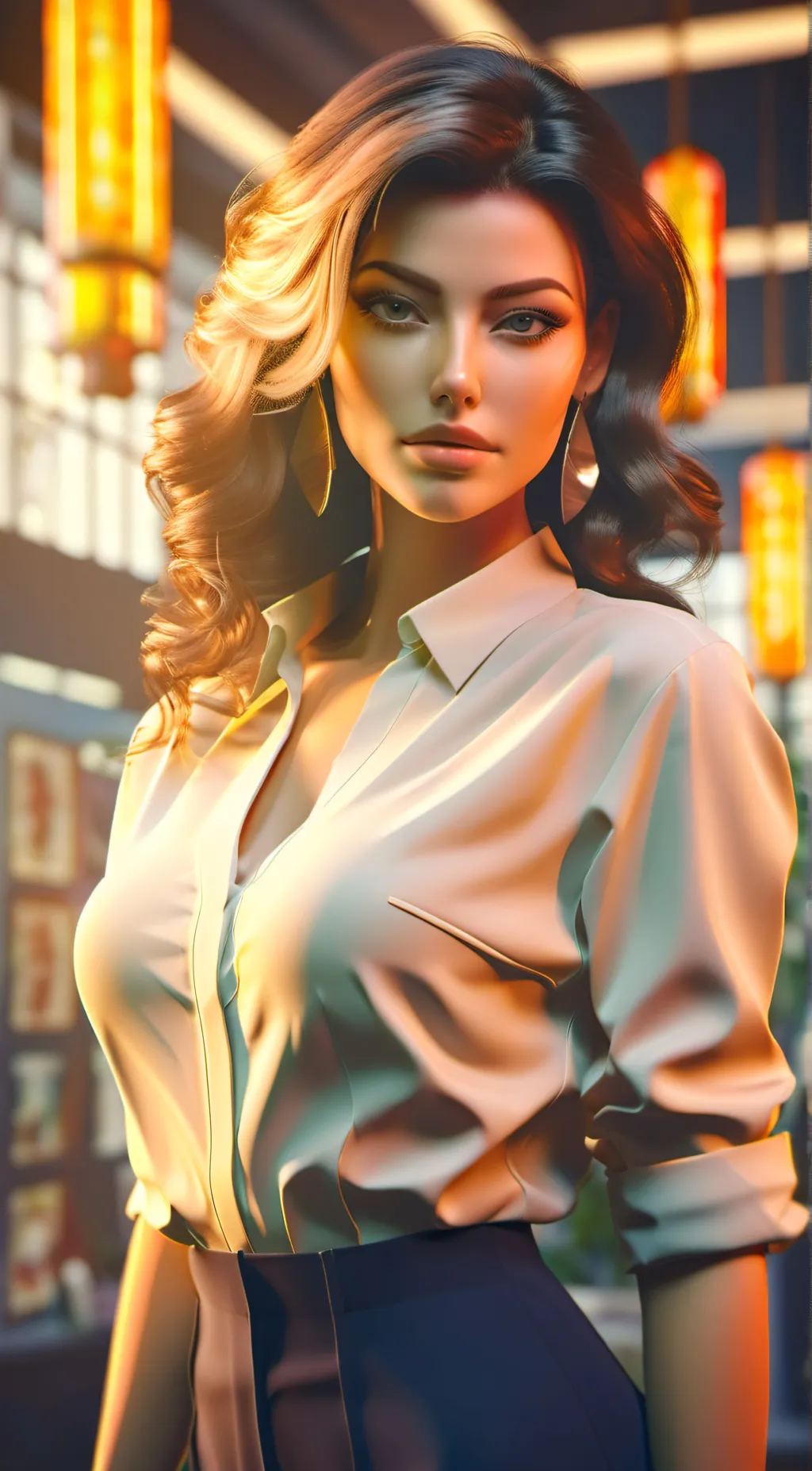 ai character: Liliana🌸 background