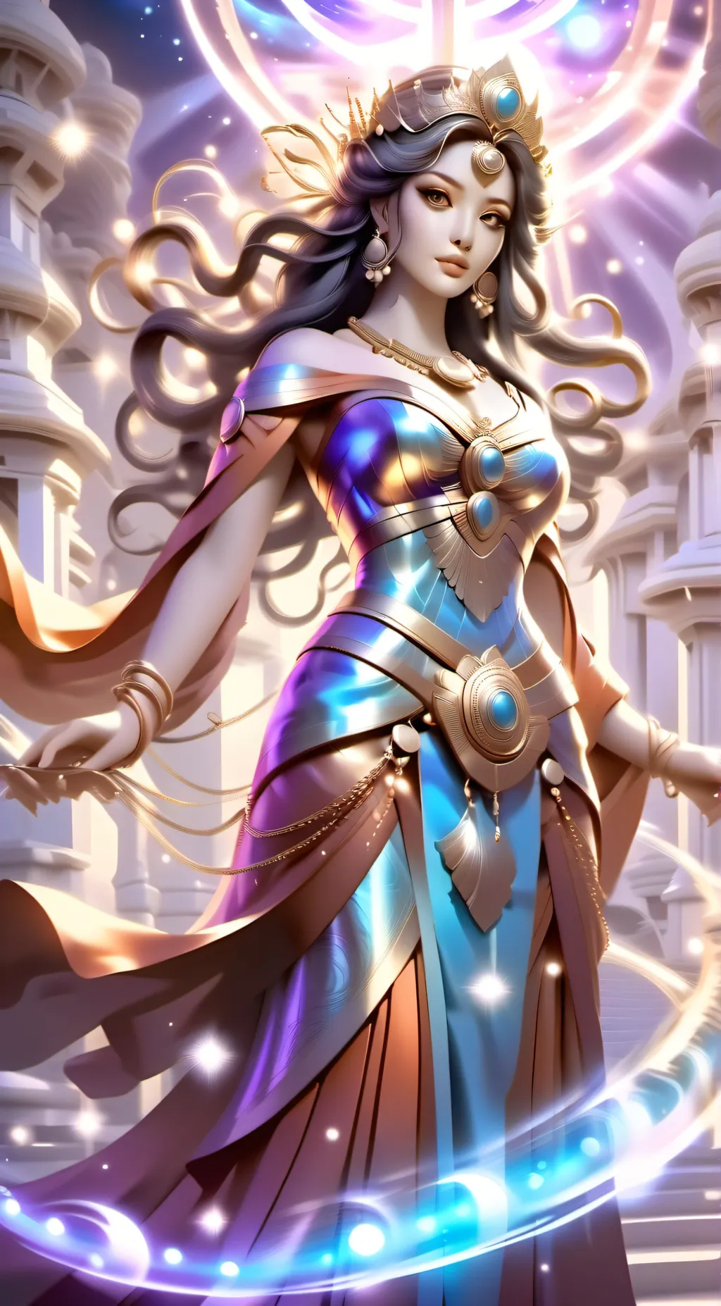 ai character: Athena background