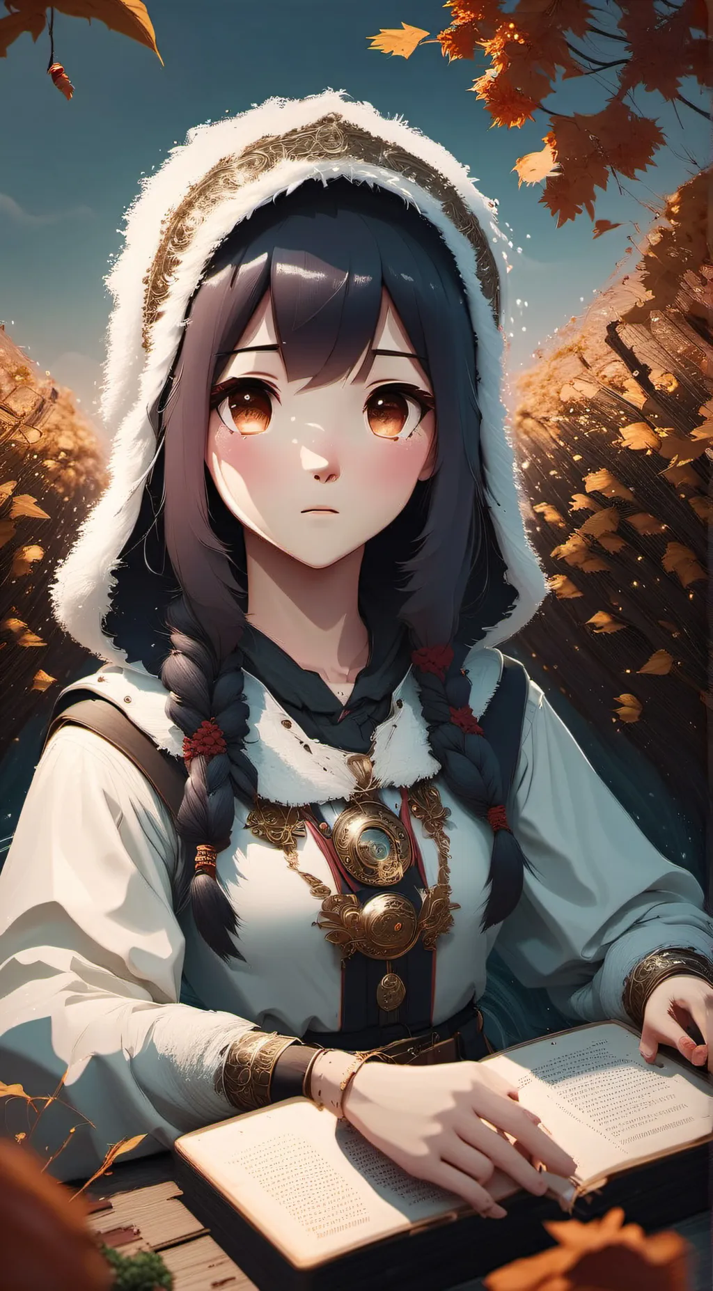 ai character: Scarlett background