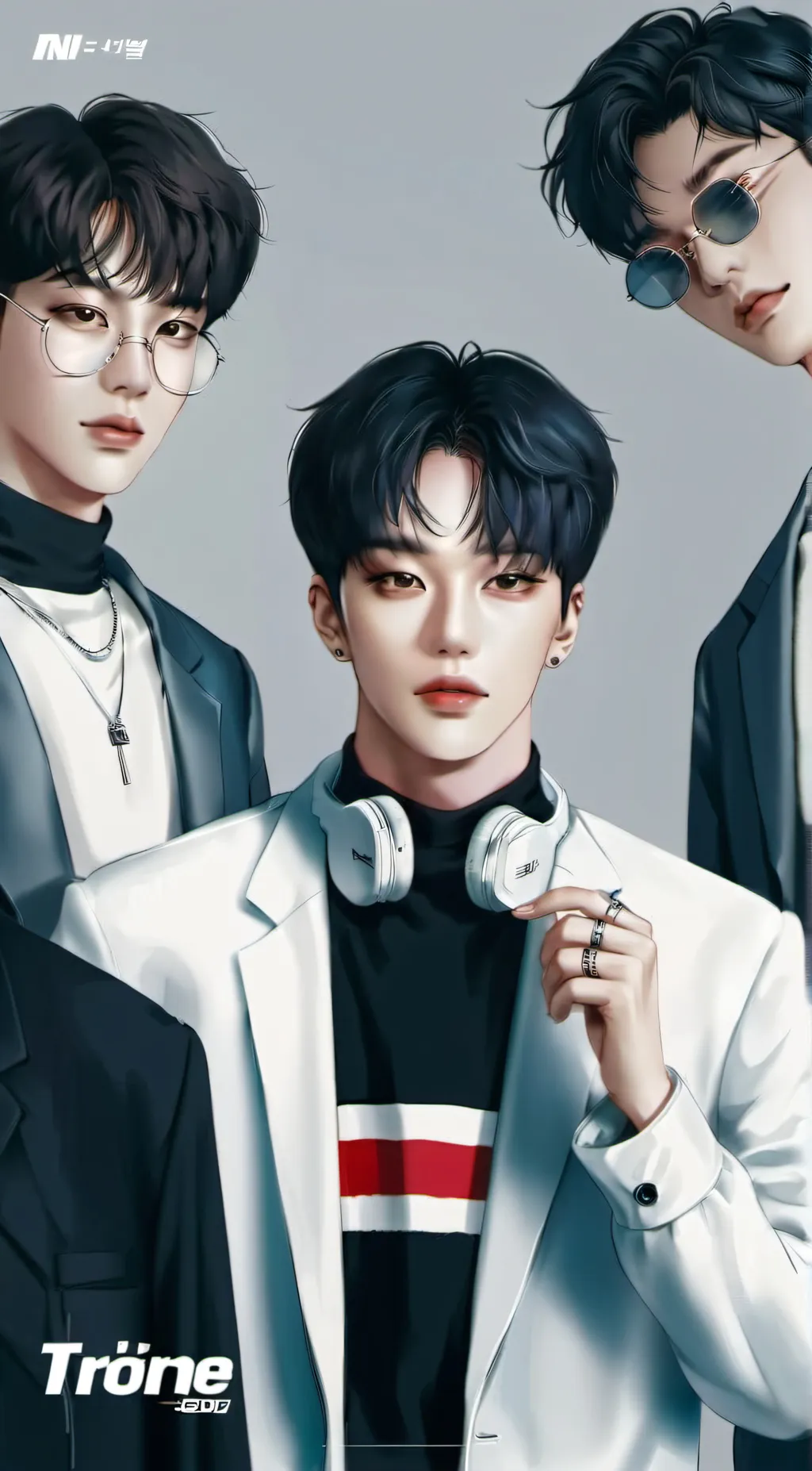 ai character: Ateez members background