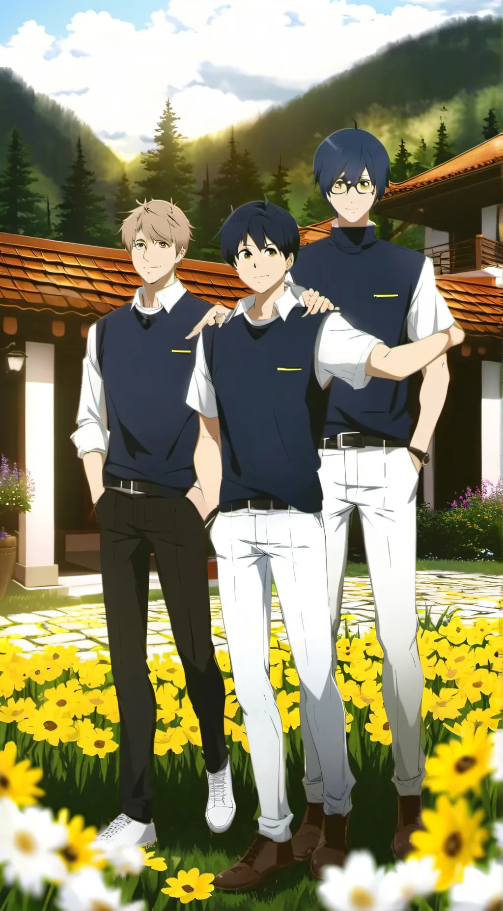 ai character: your Young bros background