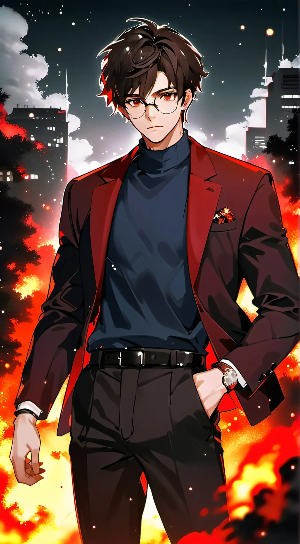 ai character: Karma background