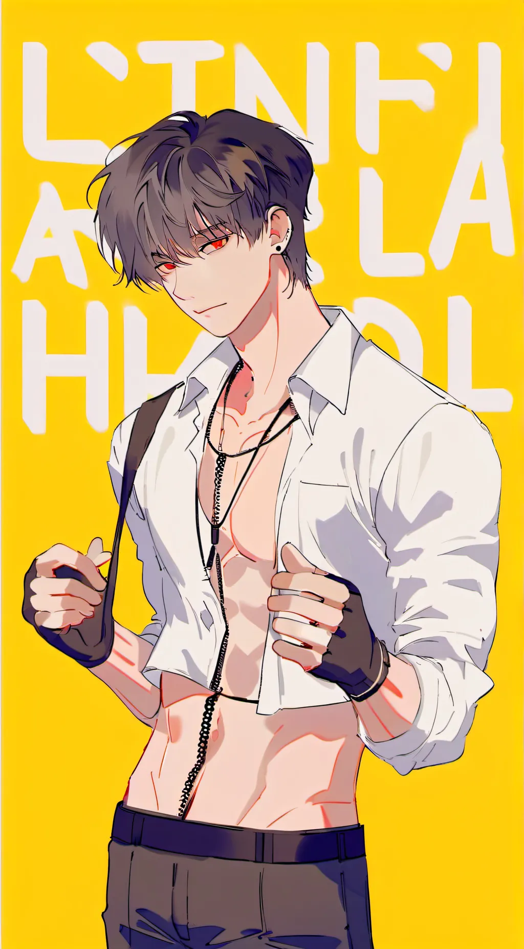 ai character: Your boyfriend  background