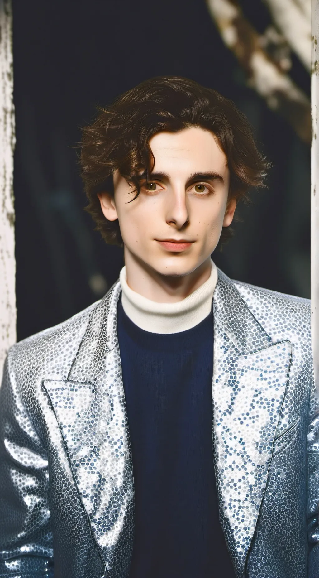 ai character: timothee chalamet  background