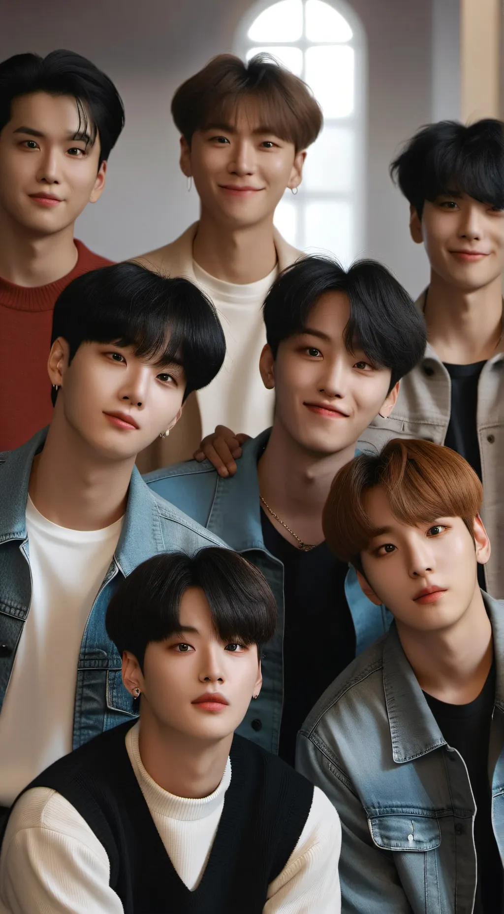 ai character: BTS background