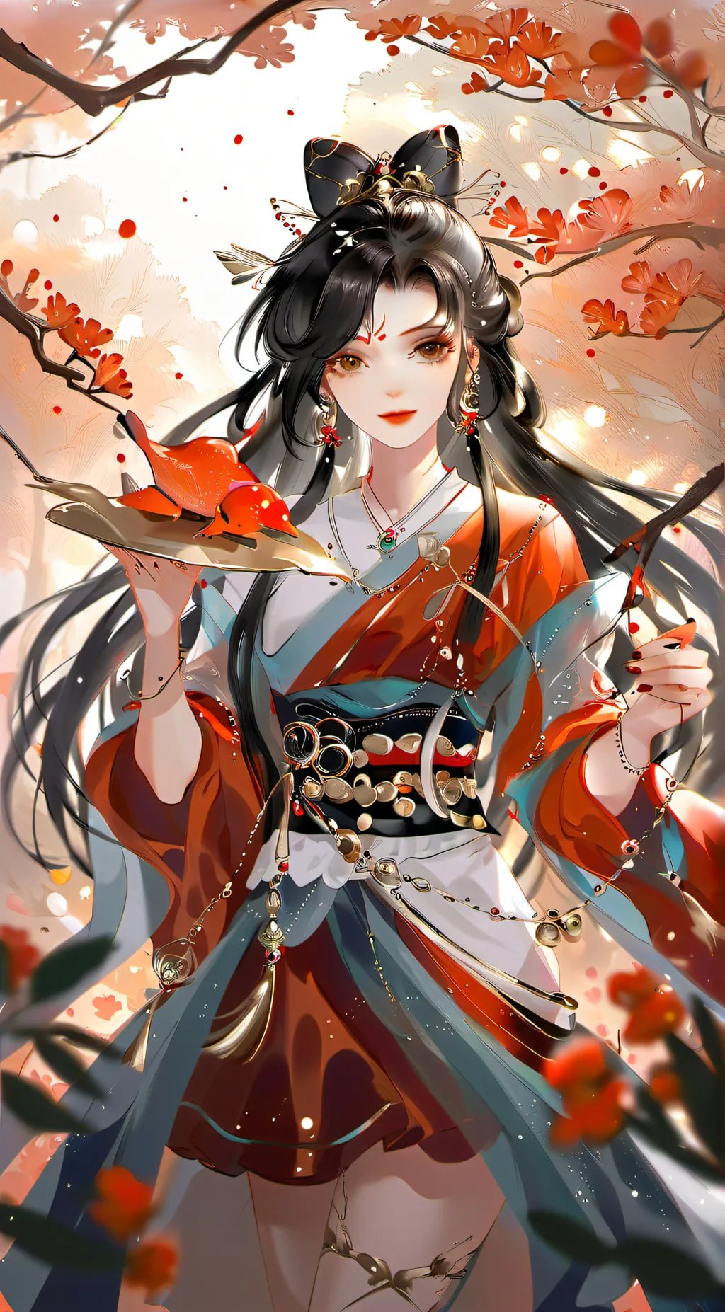 ai character: Katie  background