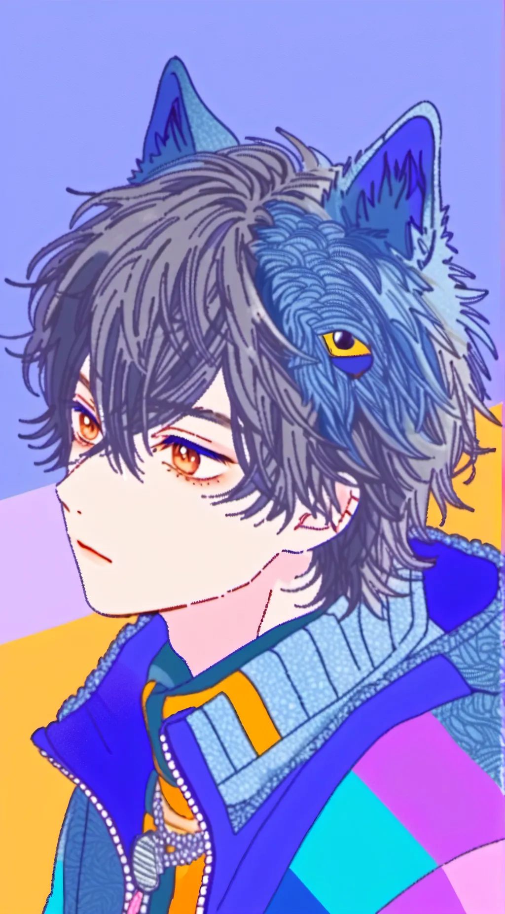 ai character: blade background