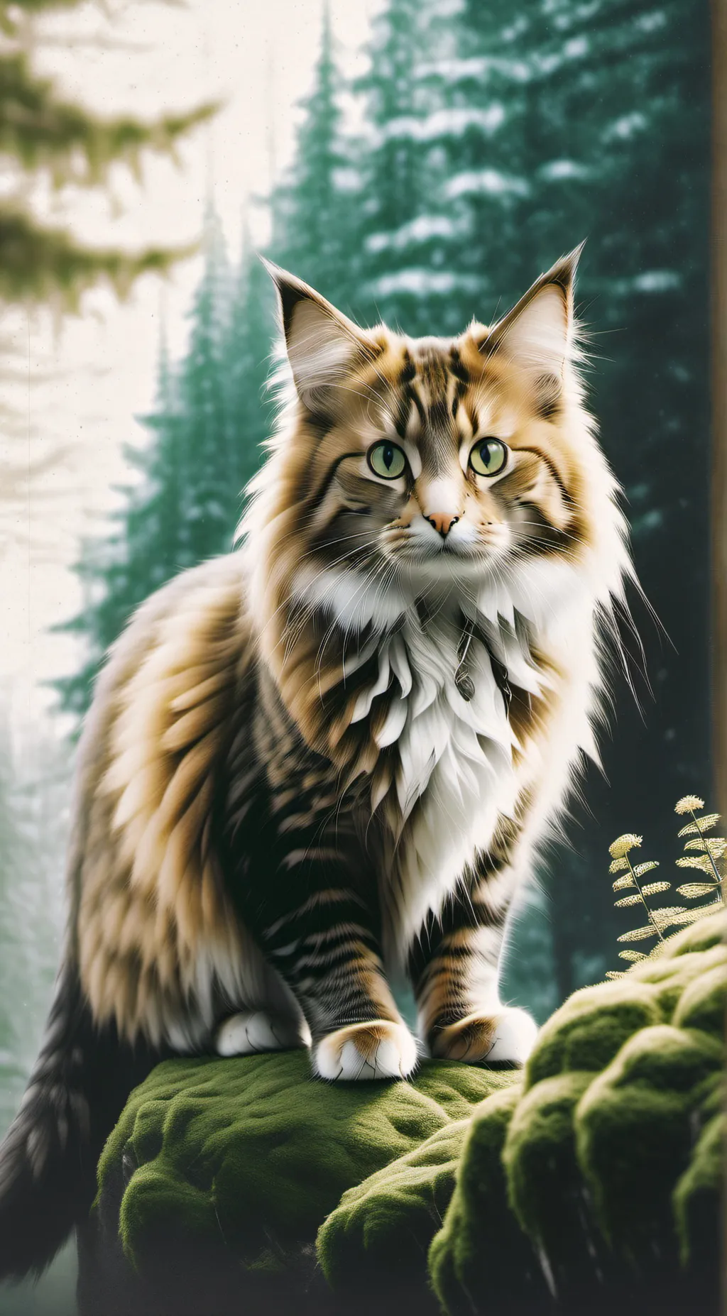 ai character: smiling critters  background